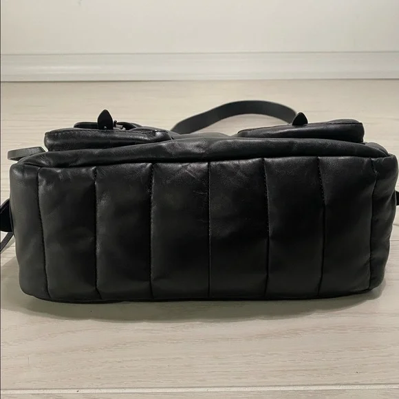 Rag and Bone field puffer leather messenger bag - Picture 15 of 15